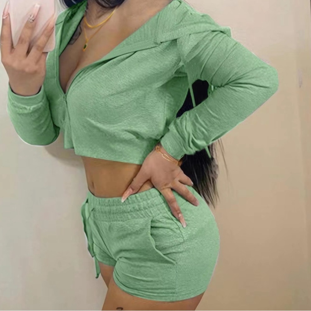 Shorts & Hoodie Set